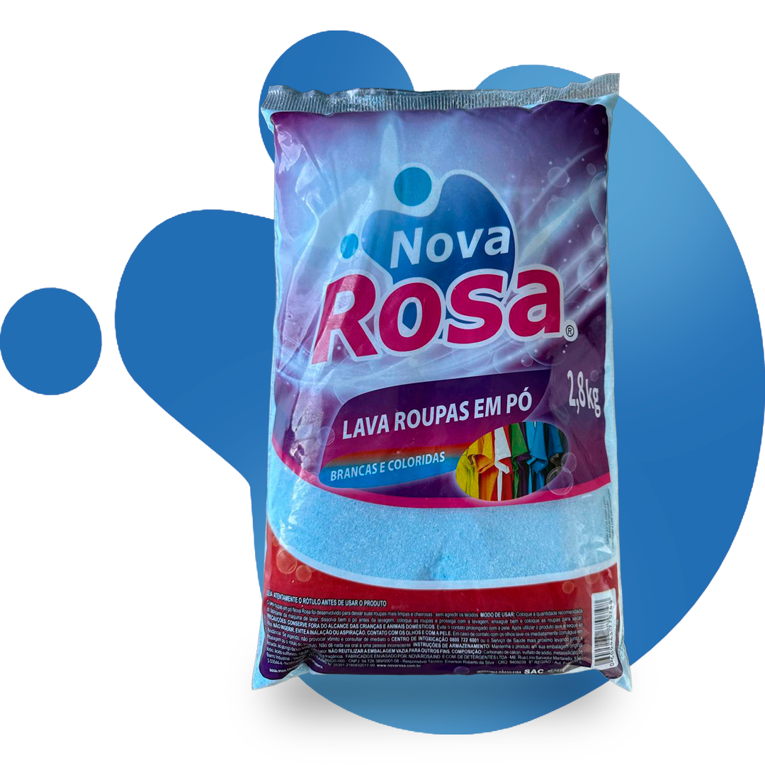 LAVA ROUPAS EM PÓ 2,8kg